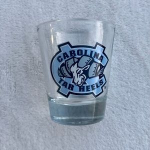 UNC Tarheels Shot Glass NC Tarheel Game Day